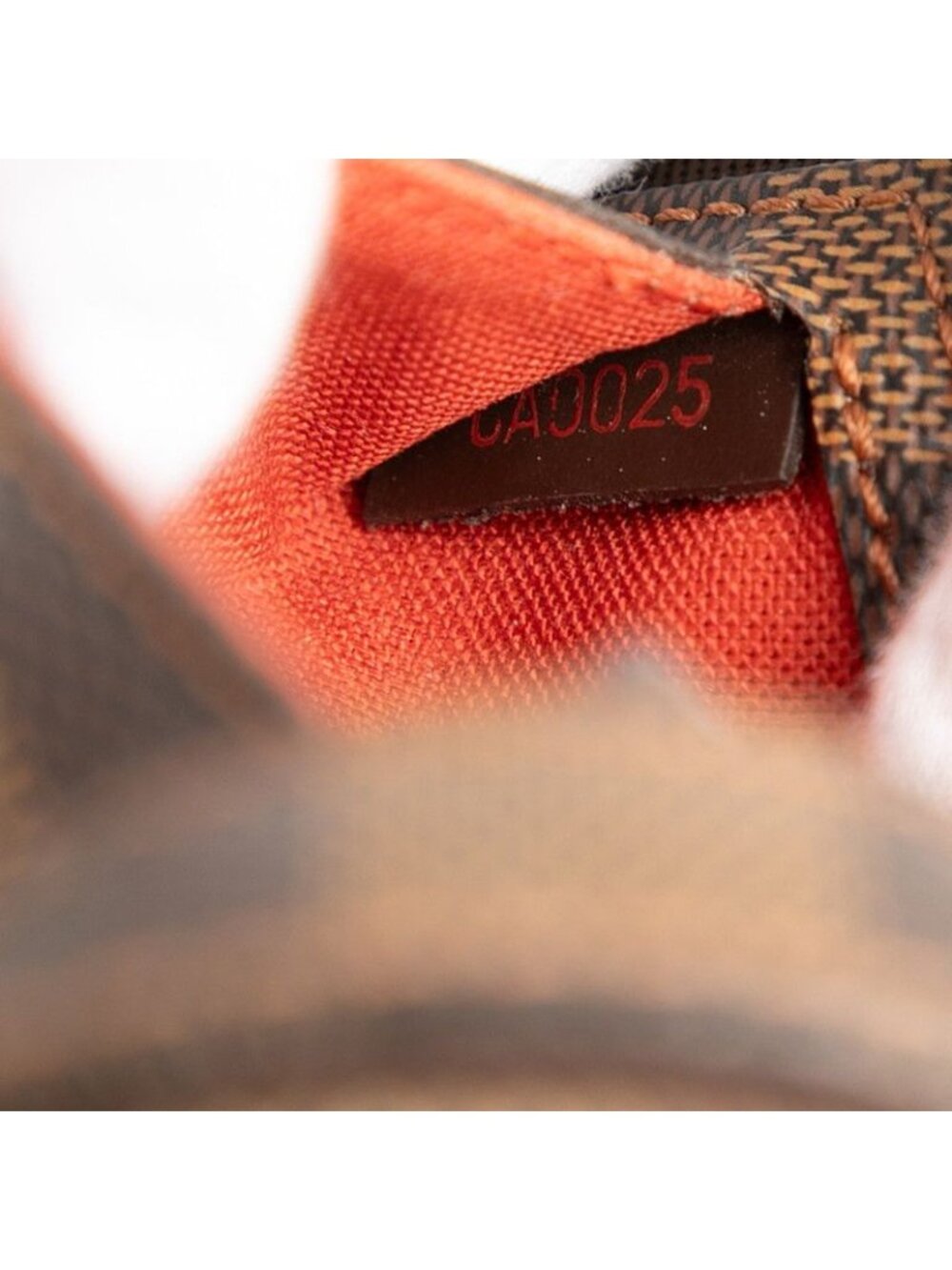 ★SOLD★ Louis Vuitton Damier Geronimos Shoulder Bag Brown Leather - Picture 6 of 6